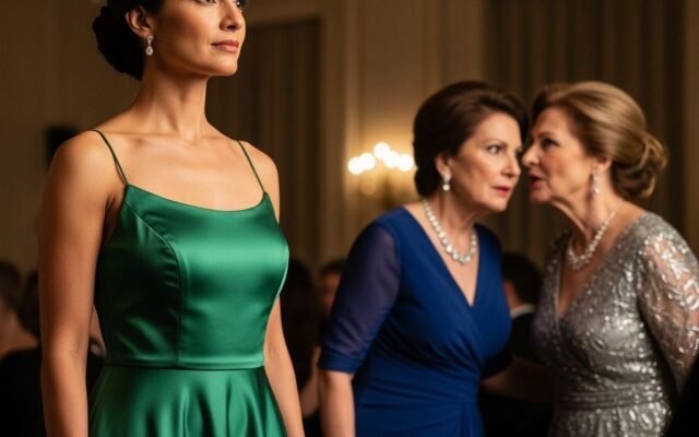 El vestido era prestado, pero la clase no se compra: La noche que el silencio de Elena valió más que todos sus millones